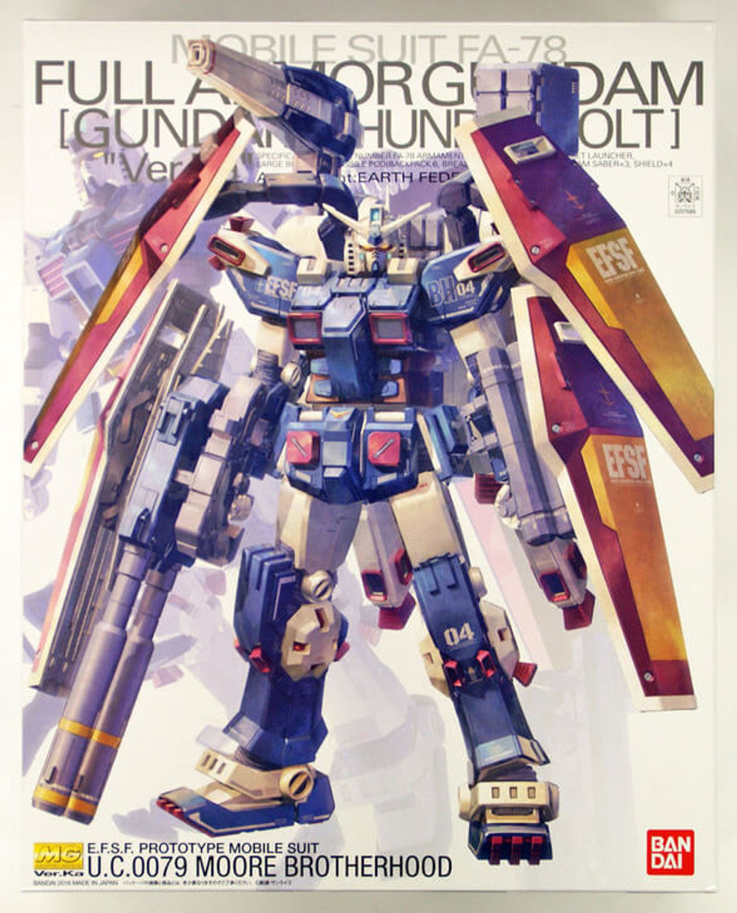 MG 1/100 Full Armor Gundam Ver.Ka Gundam Thunderbolt