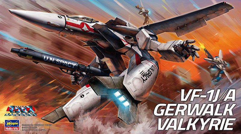 Model kit 1/72 VF-1J/A Gerwalk Valkyrie - Macross