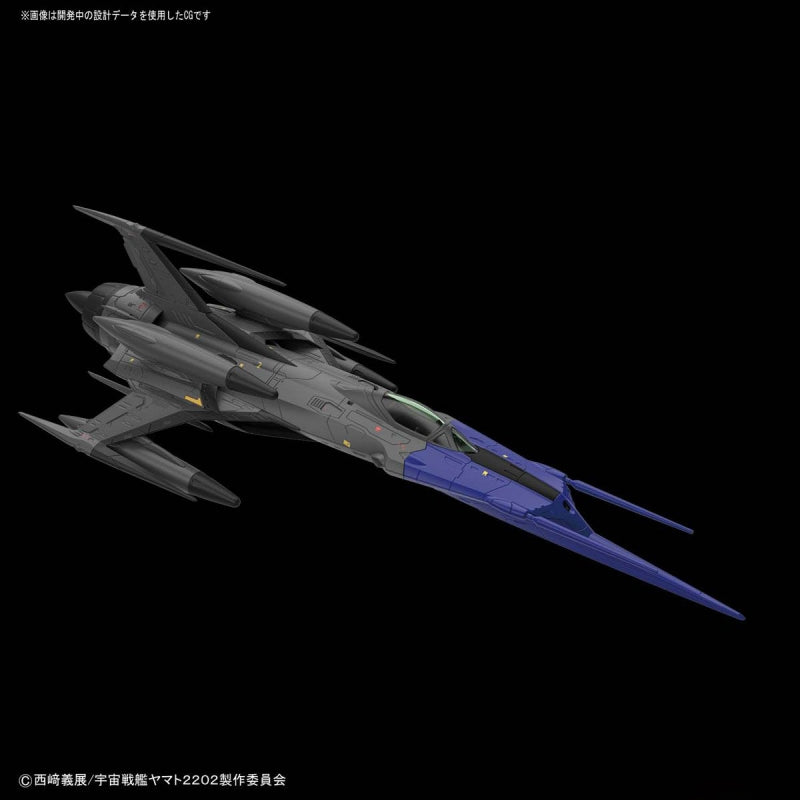 Model kit Type 0 Model 52 Bis Autonomous Space Fighter Black Bird - Space Battleship Yamato