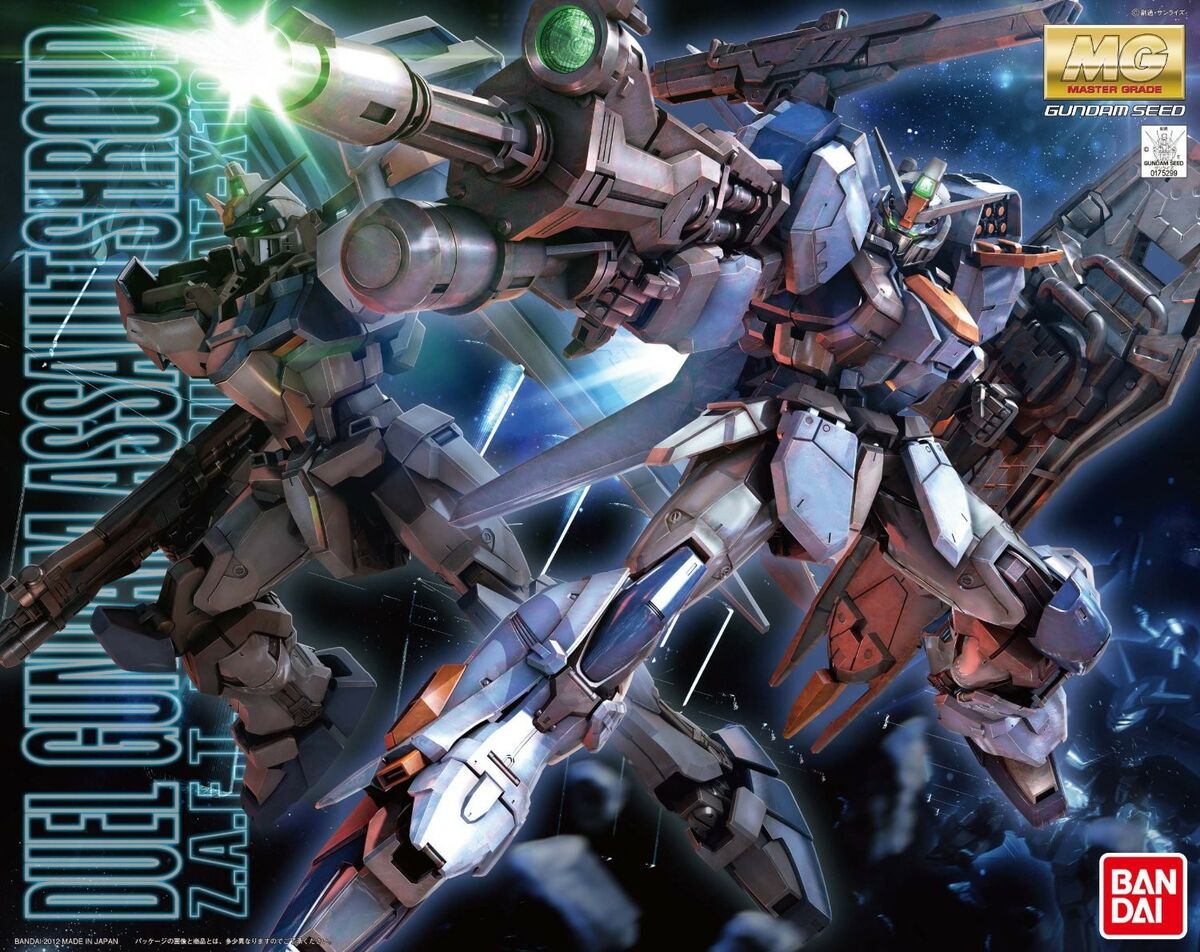 MG 1/100 GAT-X102 Duel Gundam Assaultshroud