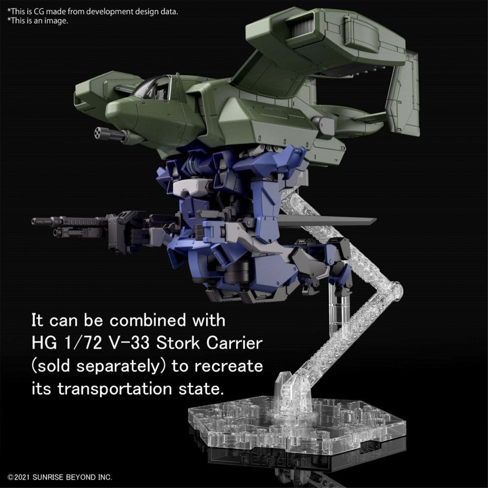 Model kit HG 1/72 Brady Hound - Kyoukai Senki