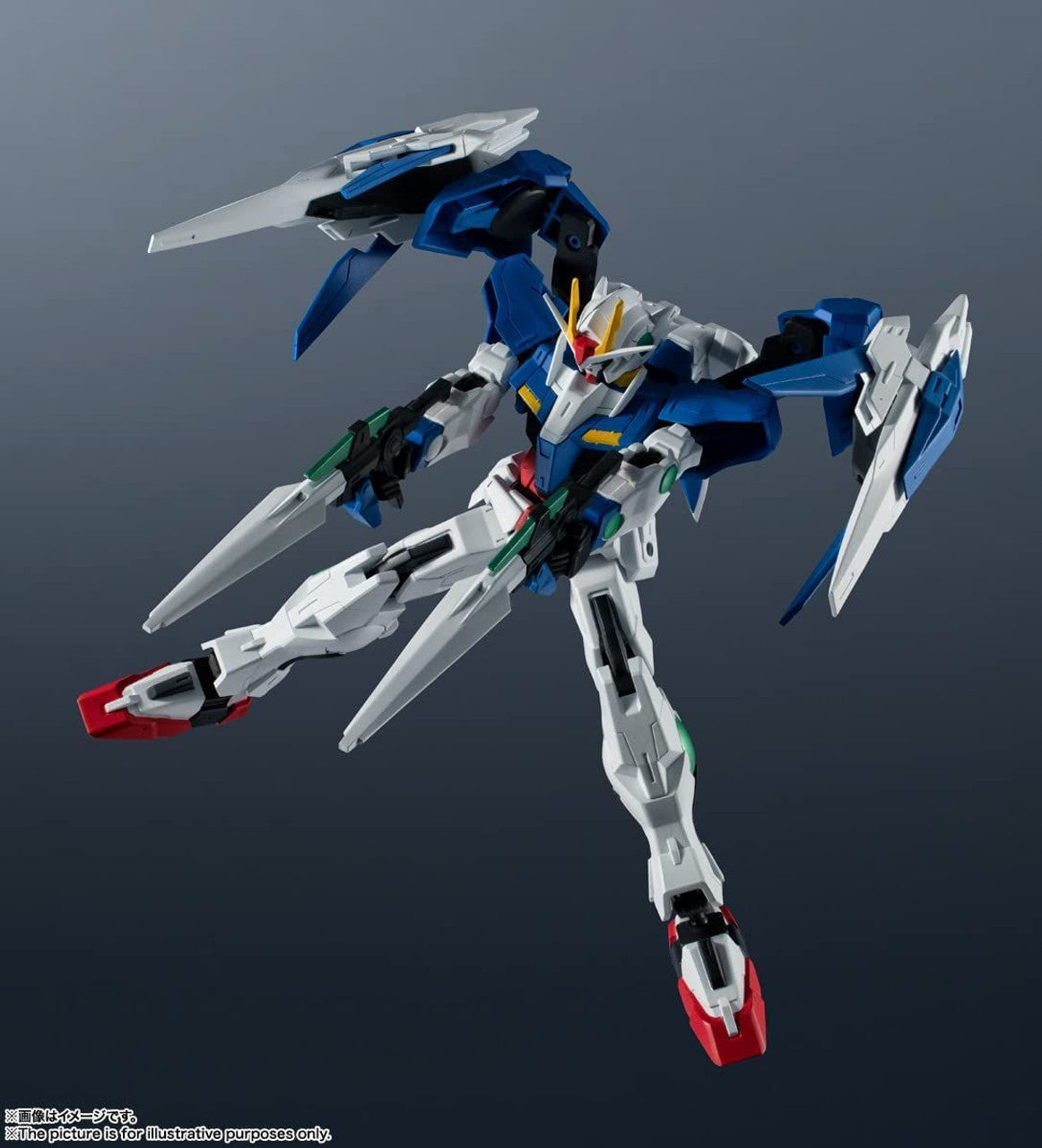 Gundam Universe 00 Raiser (GN-0000 + GNR-010) Gundam