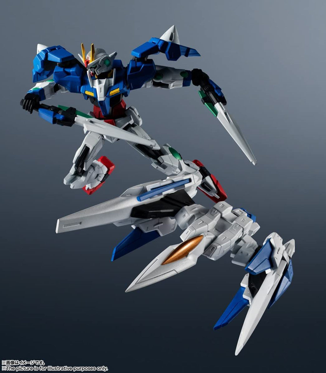 Gundam Universe 00 Raiser (GN-0000 + GNR-010) Gundam