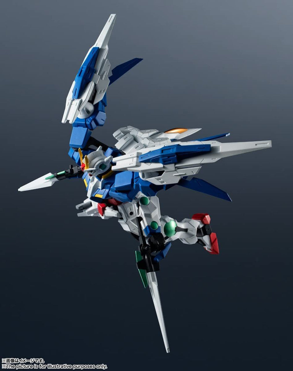 Gundam Universe 00 Raiser (GN-0000 + GNR-010) Gundam