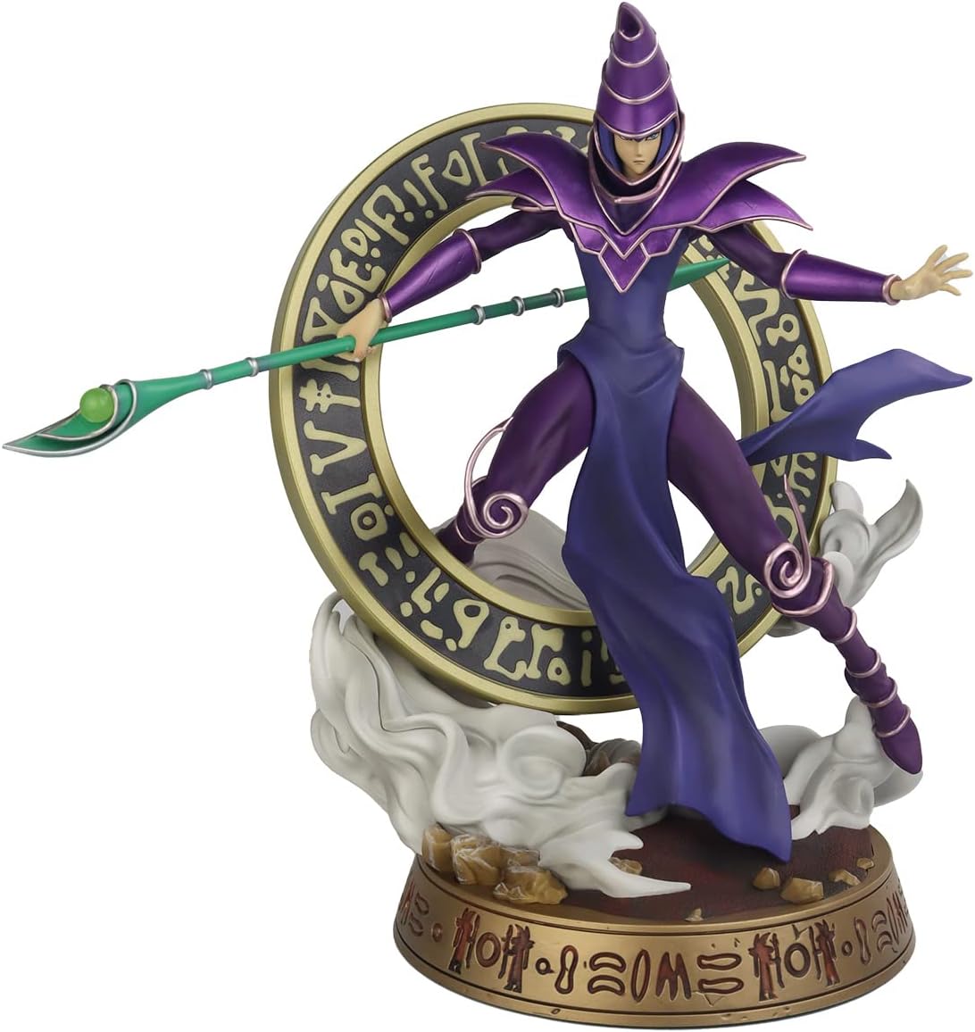 First4Figures YU-GI-OH! – Statuetta Dark Magician Purple Version – 29x30x17cm – Collezione Ufficiale