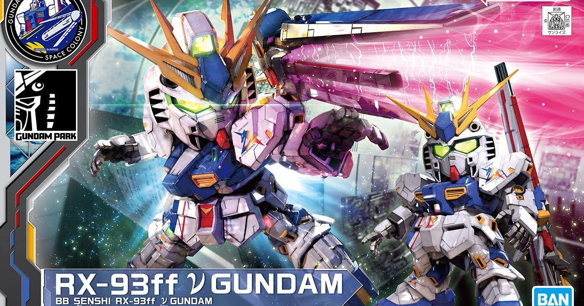 PREVENTA SD BB Senshi RX-93ff Nu Gundam