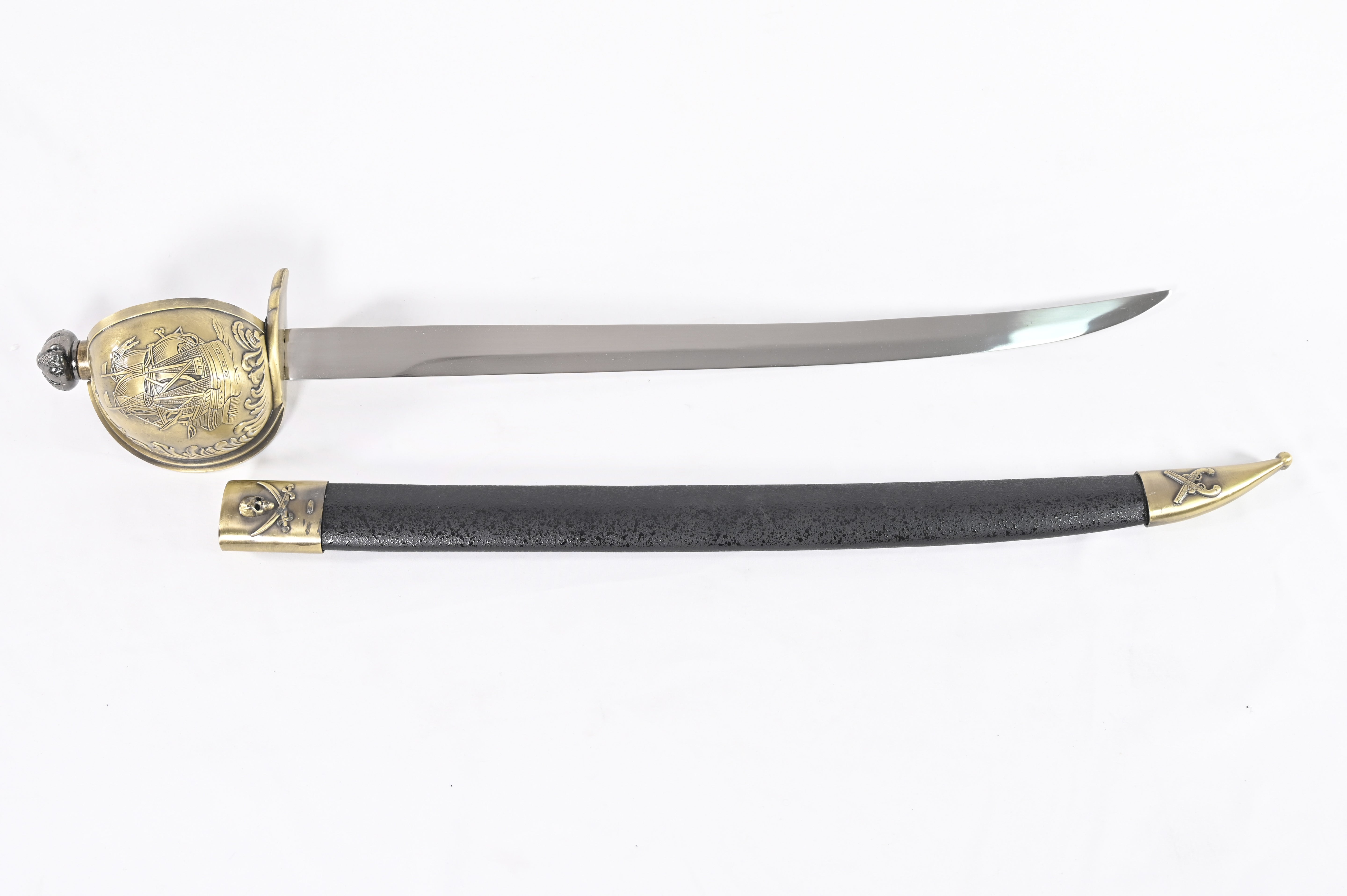 Maldición del Caribe - hoja y funda con óxido