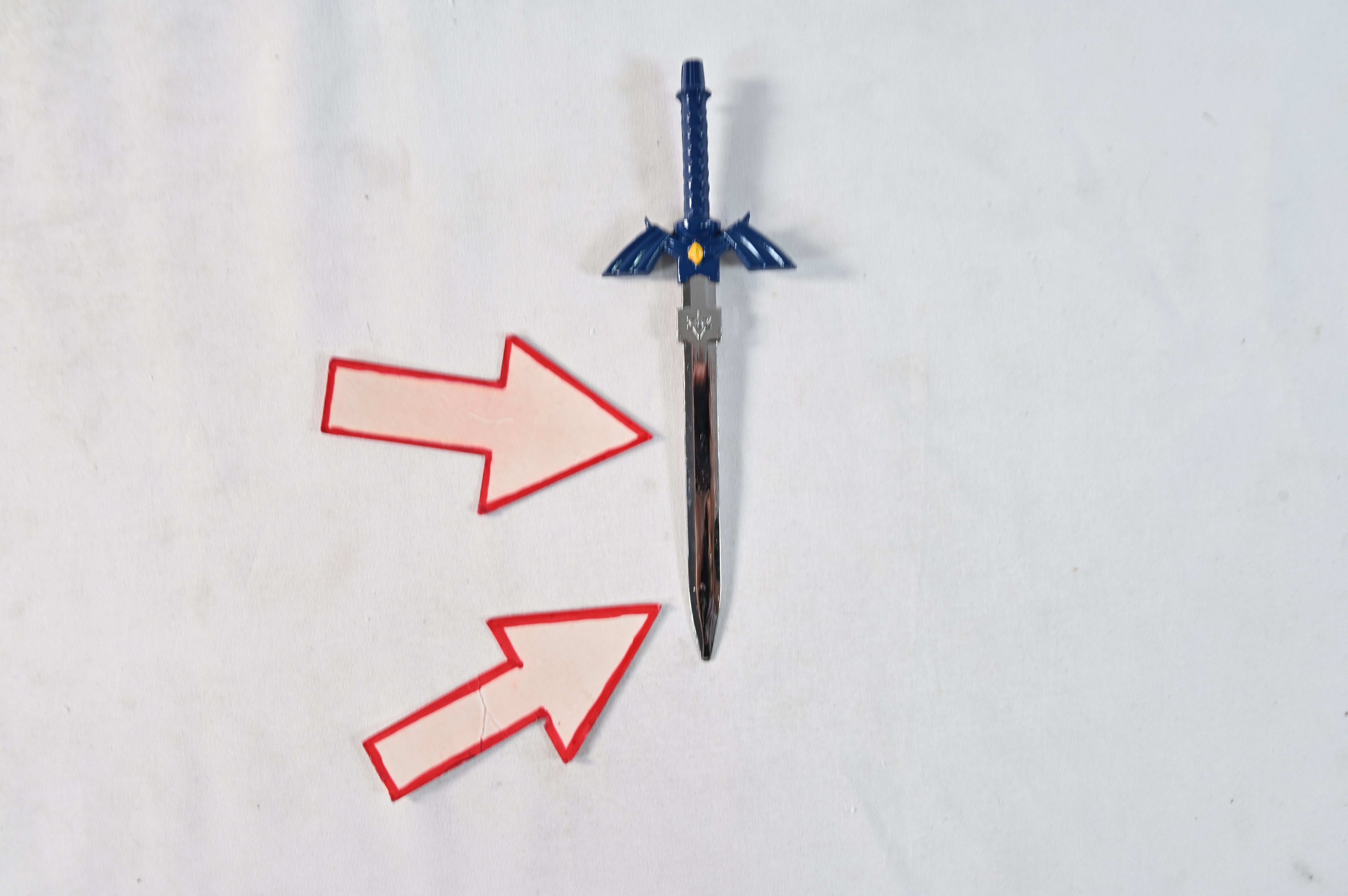 Master Sword Mini - hoja oxidada