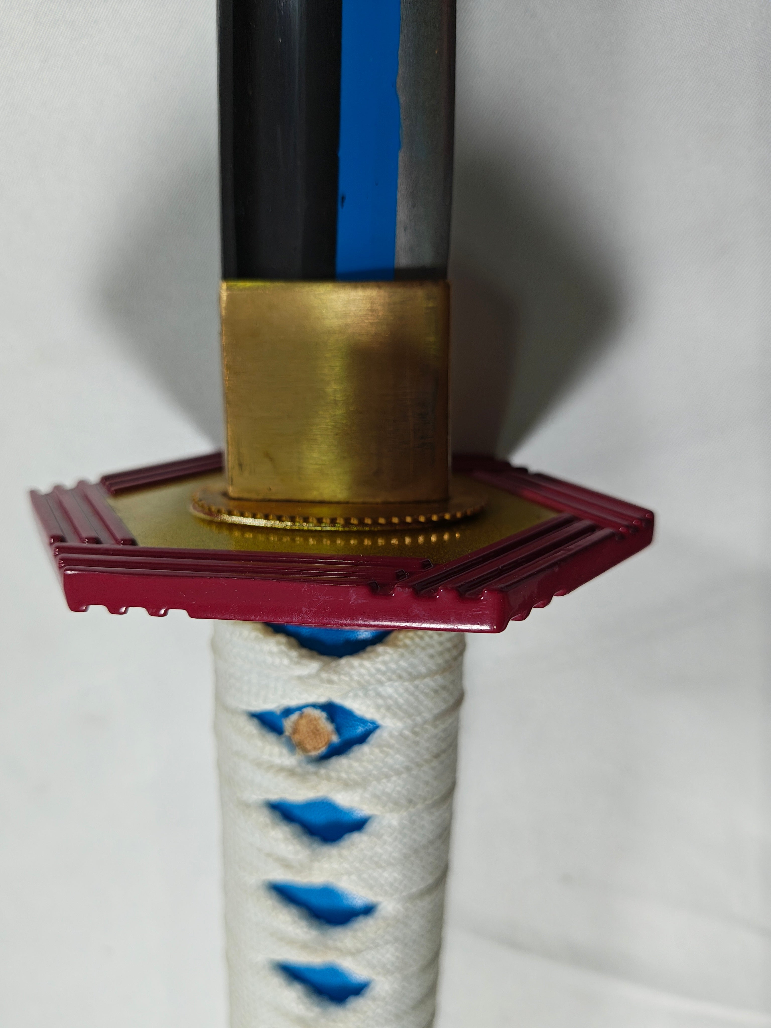 Water Hashira - versión Deluxe - hoja rayada - habaki rayado
