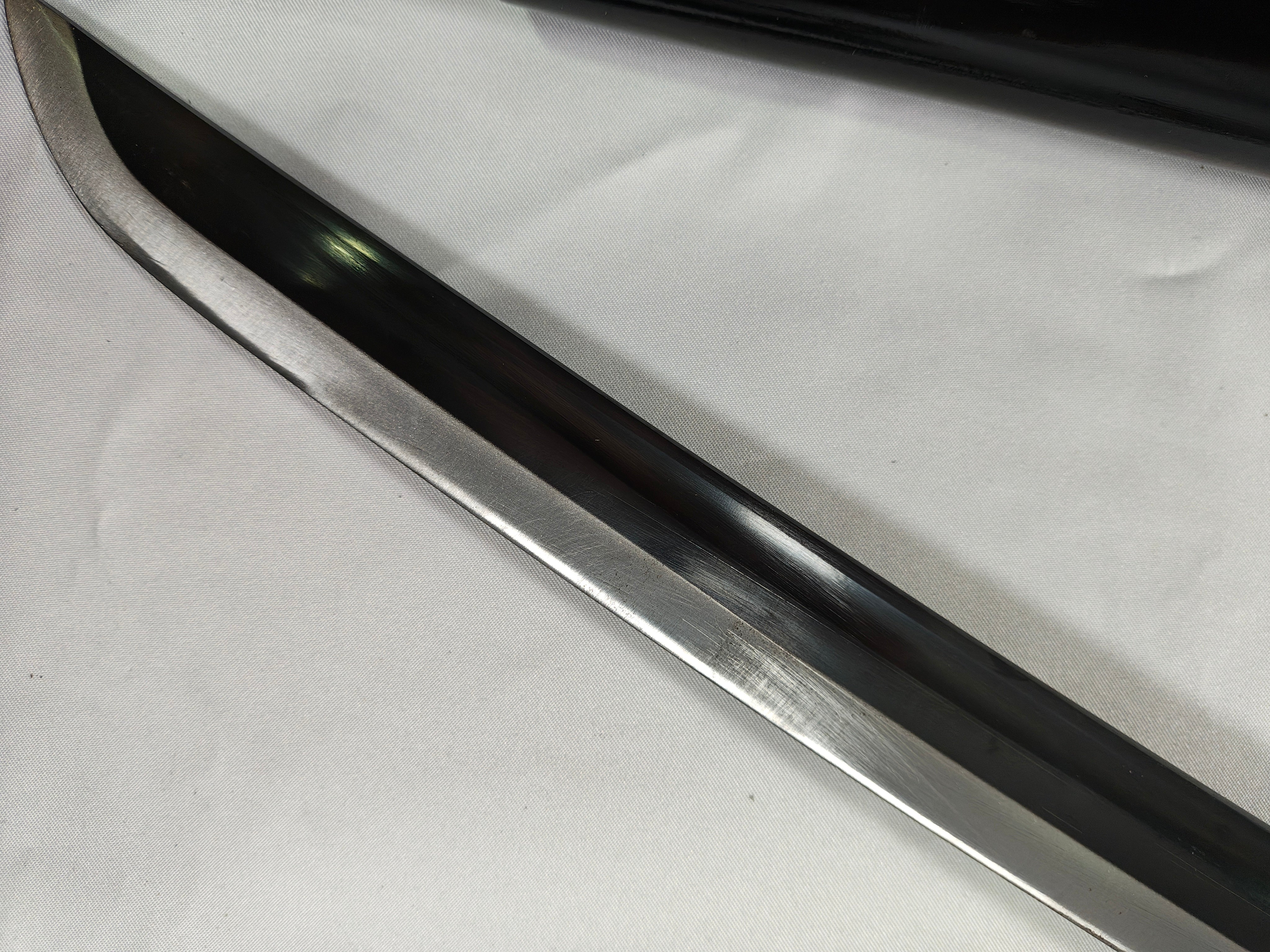 Katana Sakai - versión Deluxe - hoja y habaki rayados