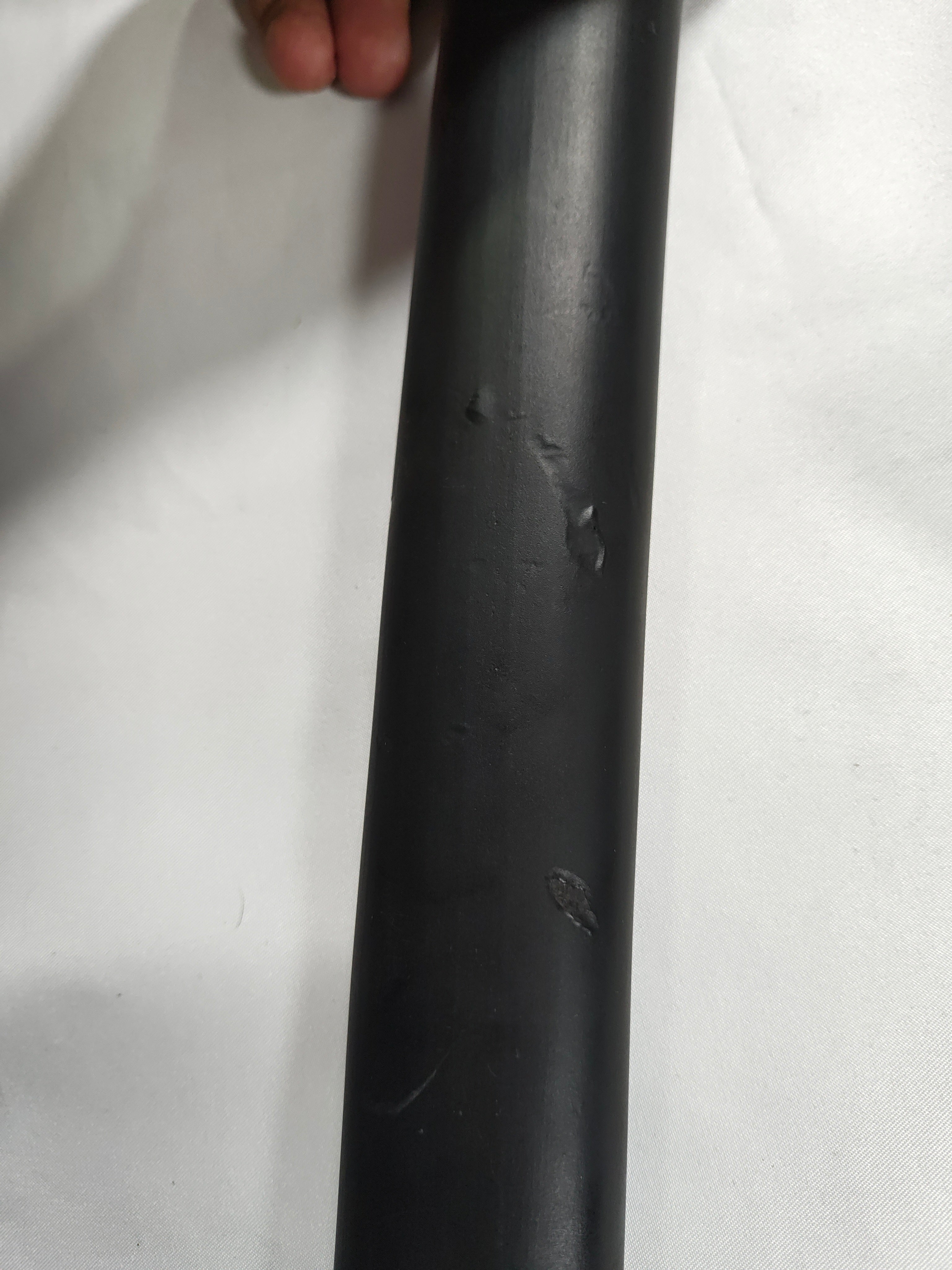 Sun Hanafuda - funda golpeada, habaki rayado, pomo chueco