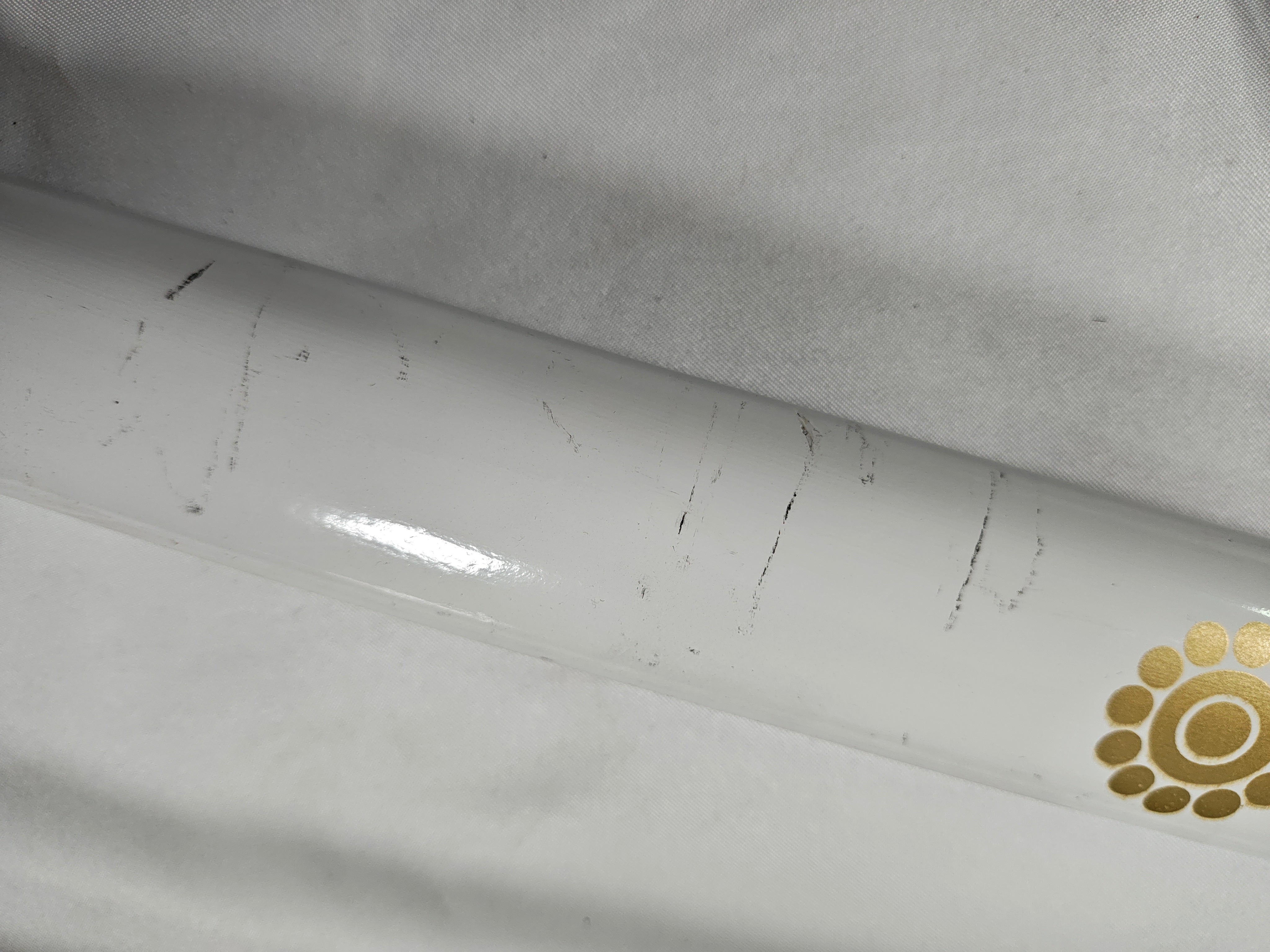 Ame no Habakiri - funda manchada, habaki rayado