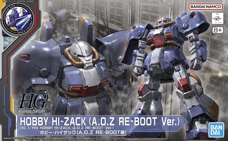 PREVENTA HG 1/144 Hobby Hi-Zack A.O.Z Re-Boot ver.