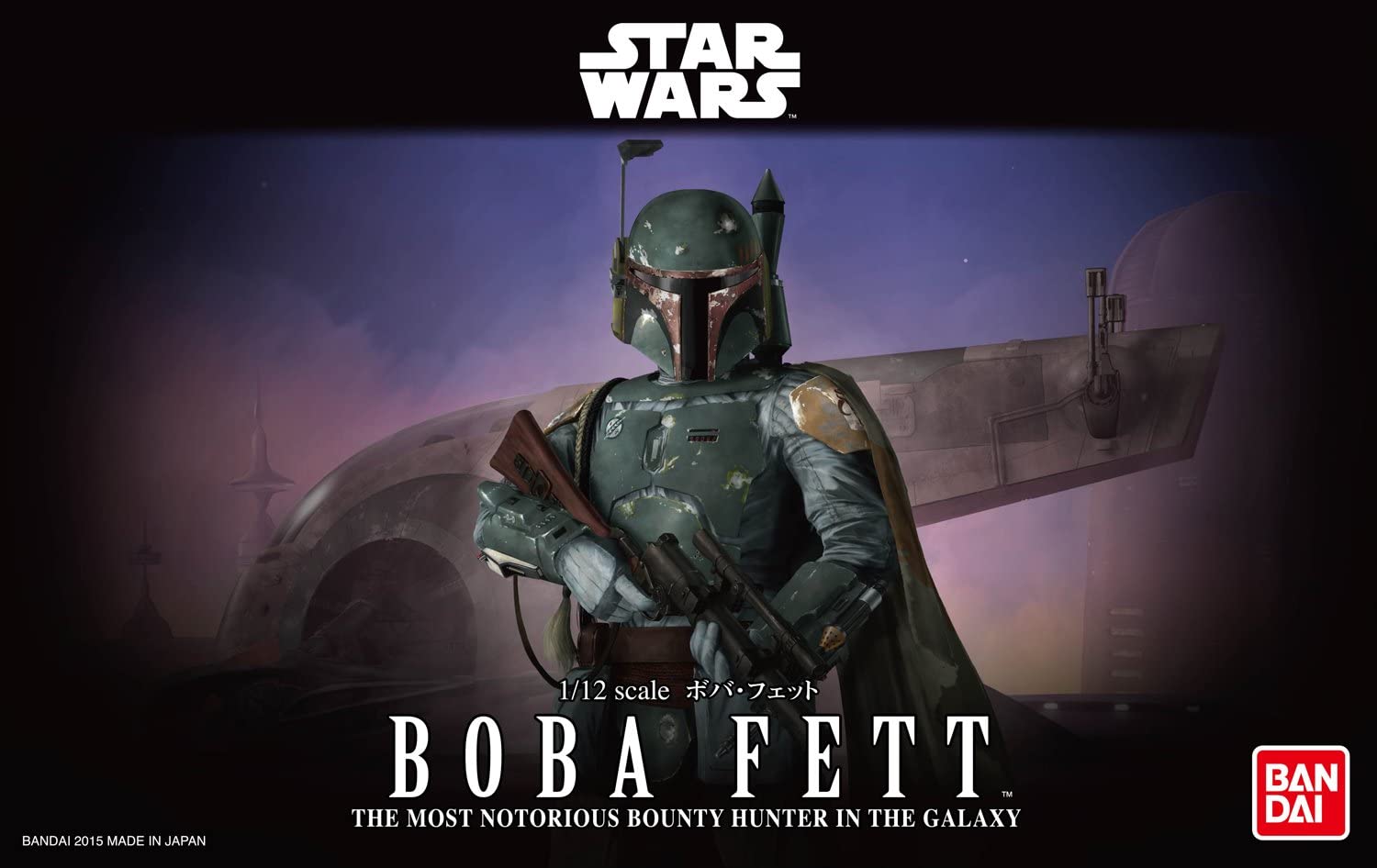 Model kit 1/12 Boba Fett - Star Wars