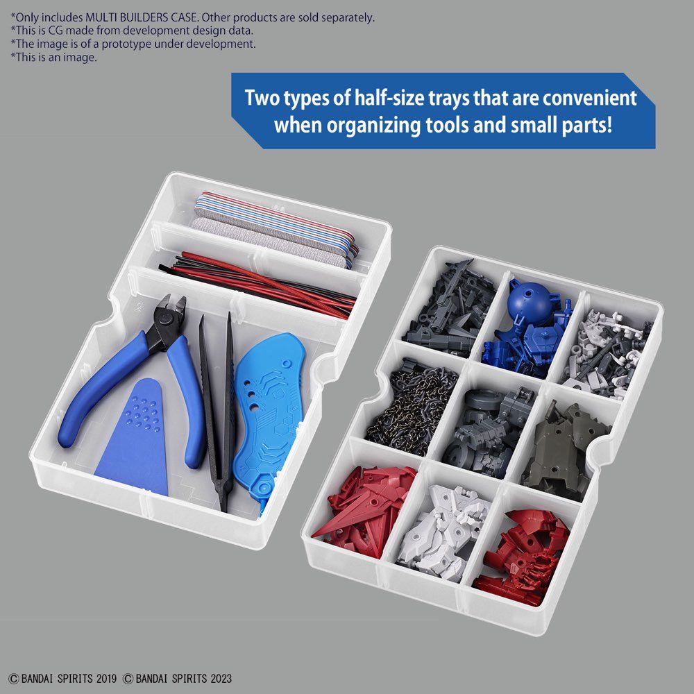 Caja organizadora Multi Builders Bandai