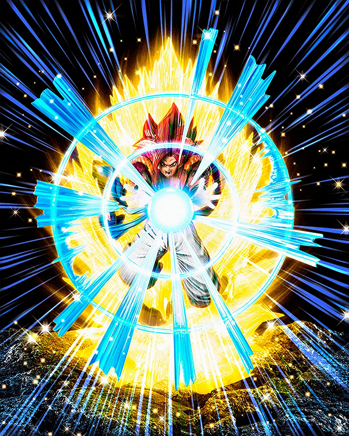 Figuarts Zero - Super Saiyan 4 Gogeta Saiyan Warrior With Ultimate Power - Dragon Ball GT
