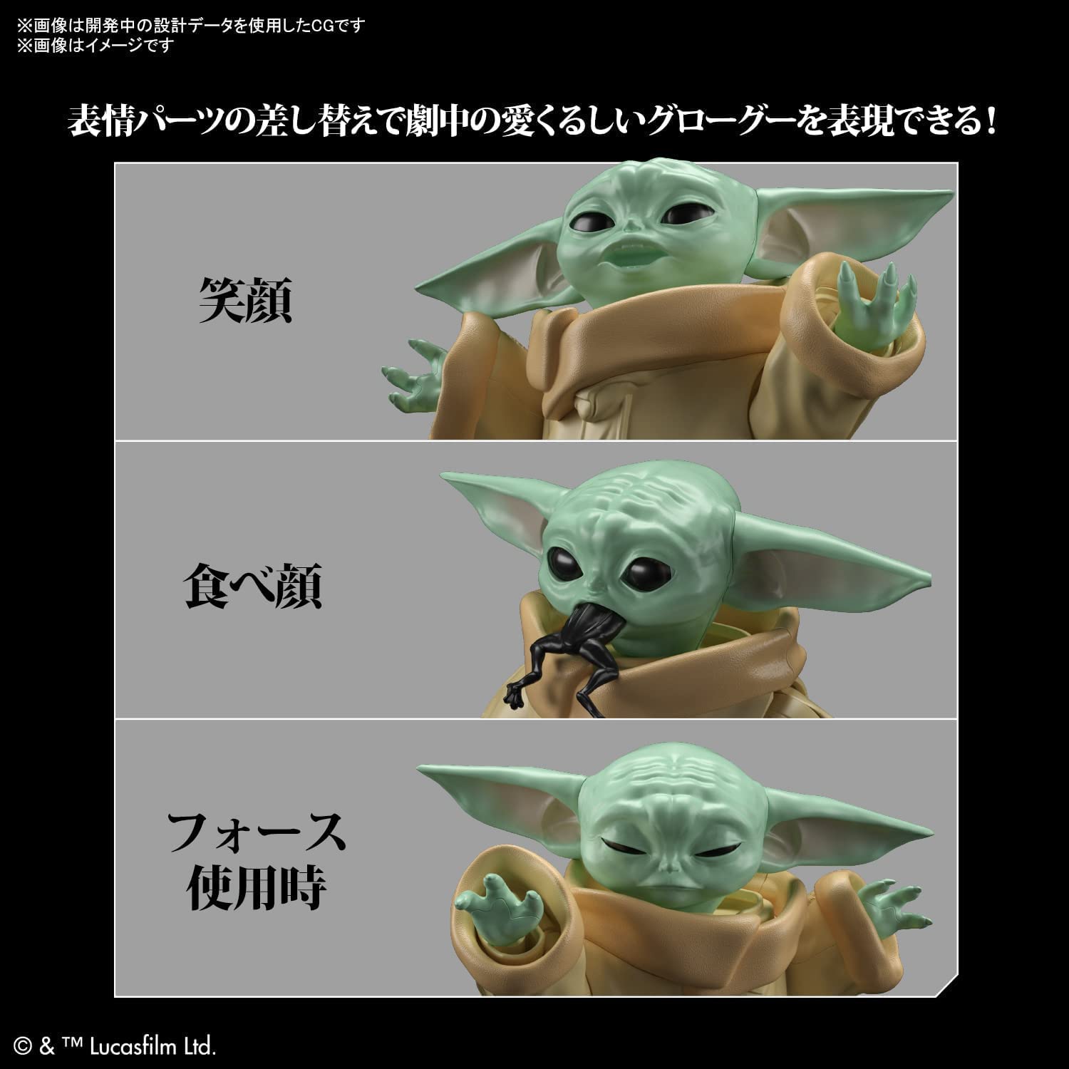 Model kit 1/4 Grogu - Star Wars