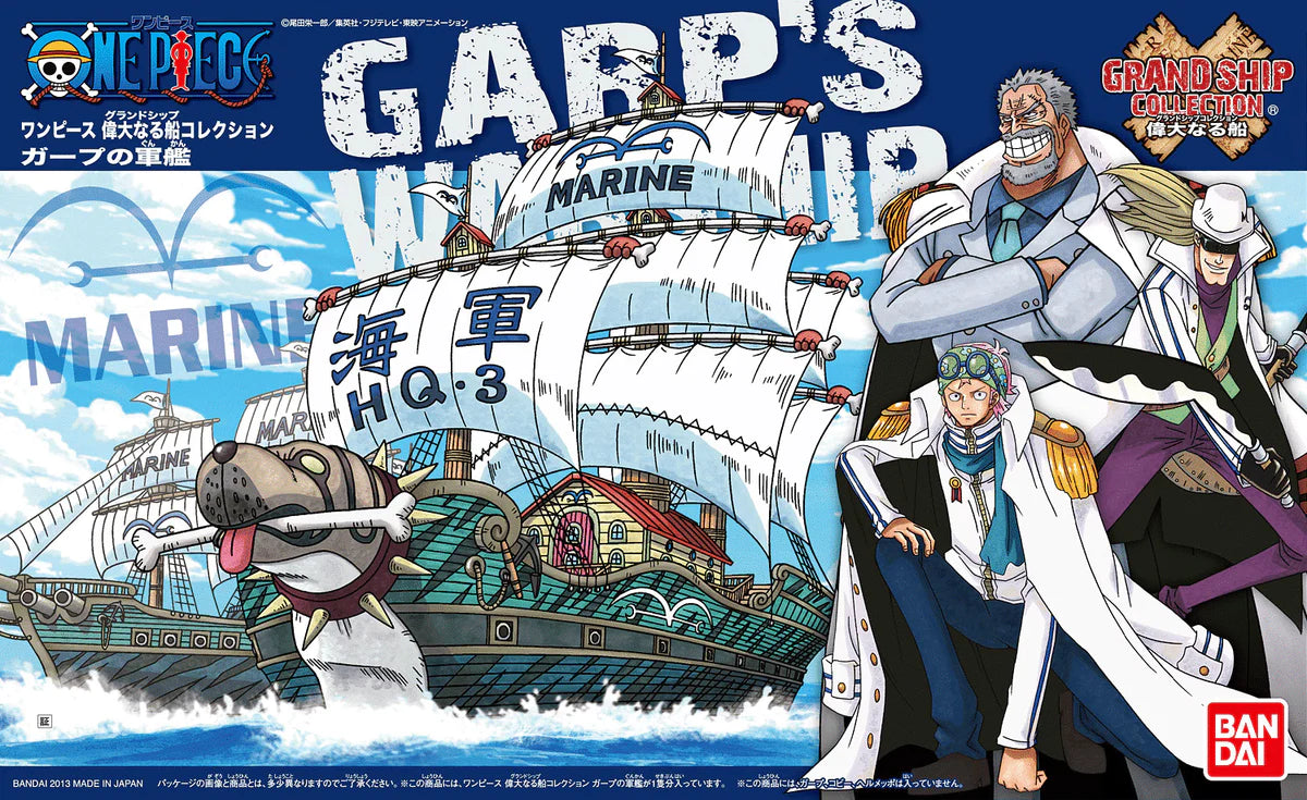 Model Kit Grand Ship Collection Garp's Warship - One Piece
