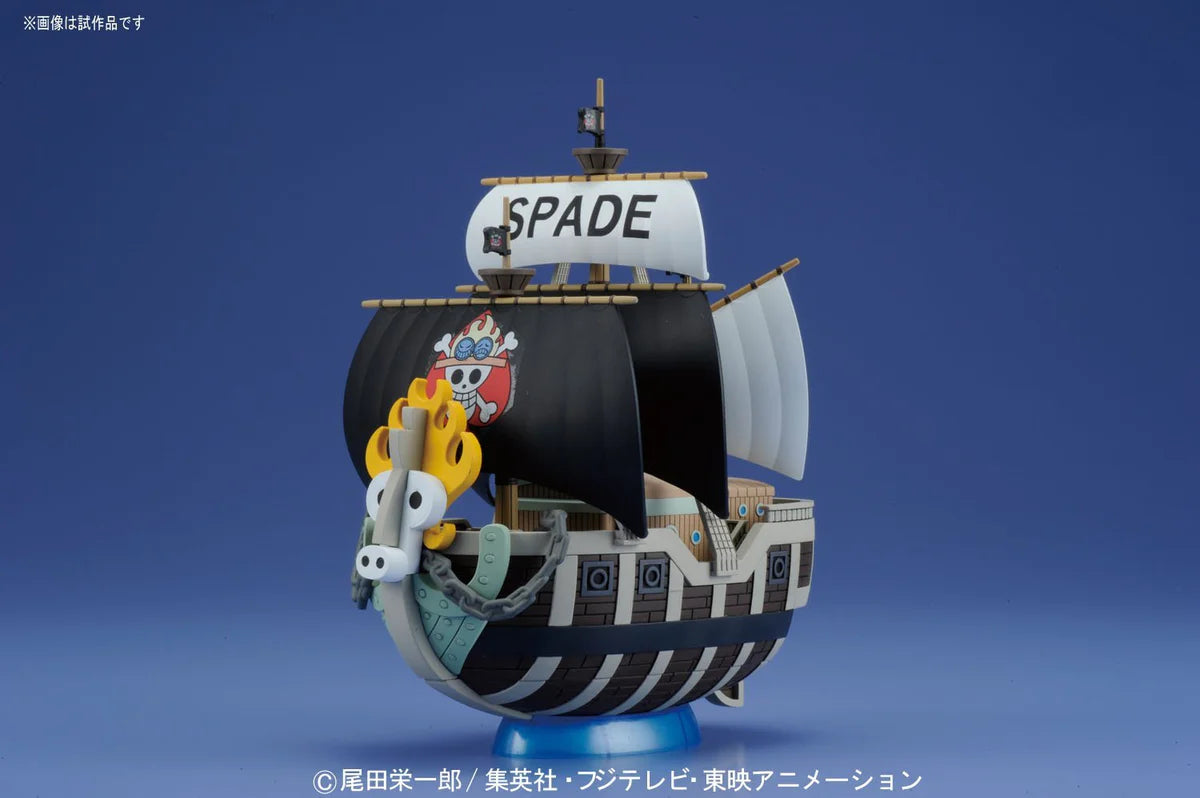Model Kit Grand Ship Collection Spade Pirate Ship - One Piece