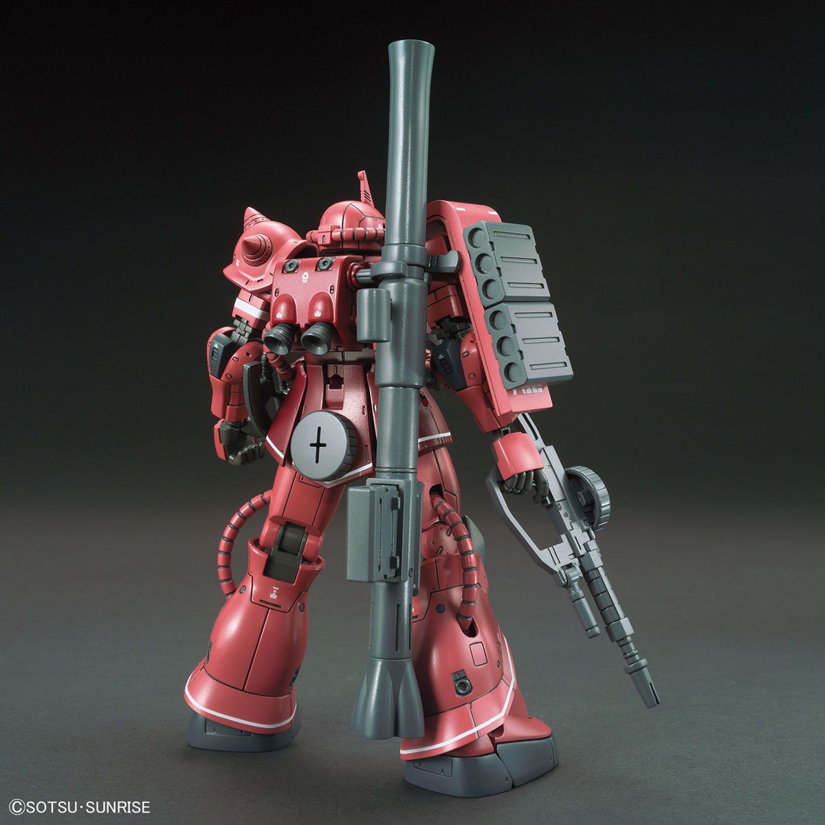 HG 1/144 MS-06S Zaku II Char Custom Red Comet (Gundam The Origin Ver.) Gundam