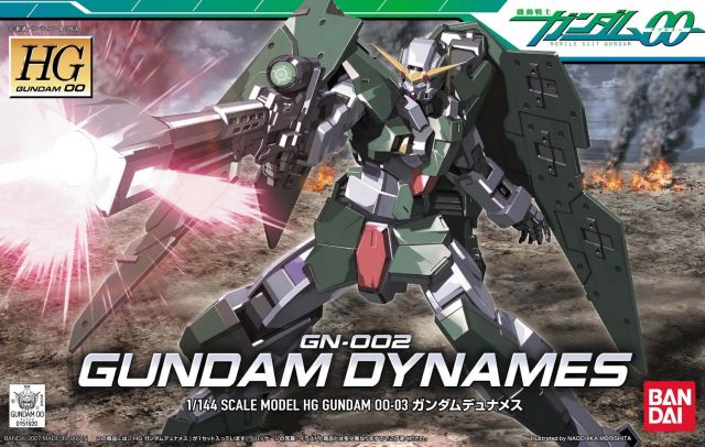 HG 1/144 GN-002 Dynames Gundam