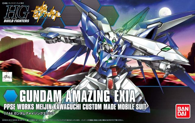 HGBF 1/144 Amazing Exia Gundam