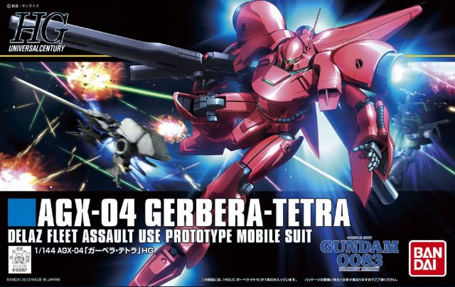 HGUC 1/144 AGX-04 Gerbera Tetra Gundam
