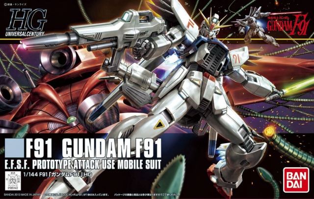 HGUC 1/144 F-91 Gundam
