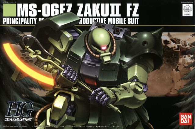 HGUC 1/144 MS-06FZ Zaku II (Ver. Ka) Gundam