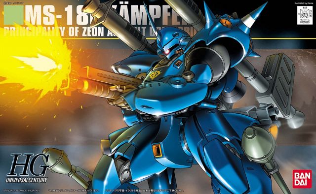 HGUC 1/144 MS-18E Kampfer Gundam