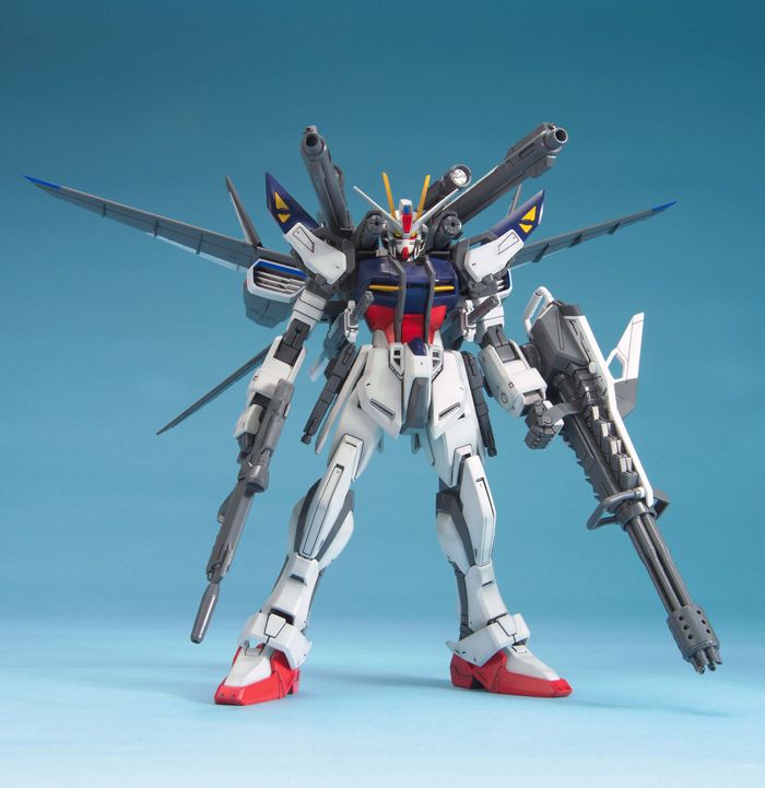 MG 1/100 GAT-X105E Strike E + IWSP (Astray Lukas O'Donnell Custom) Gundam