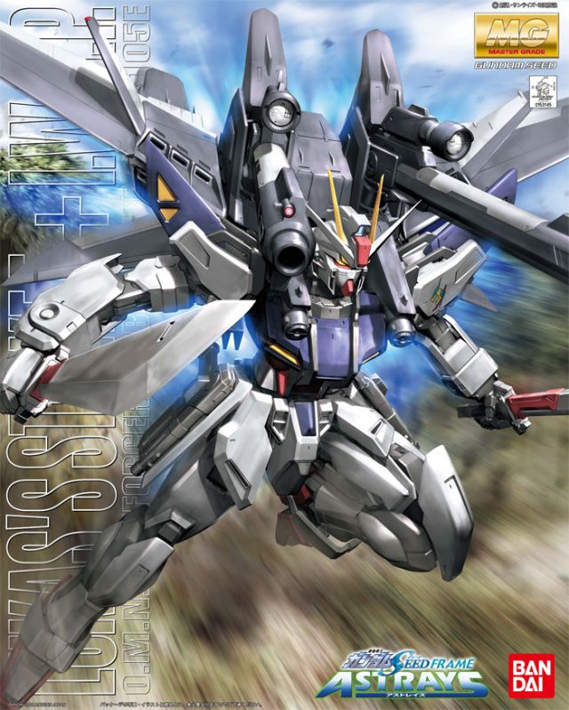 MG 1/100 GAT-X105E Strike E + IWSP (Astray Lukas O'Donnell Custom) Gundam