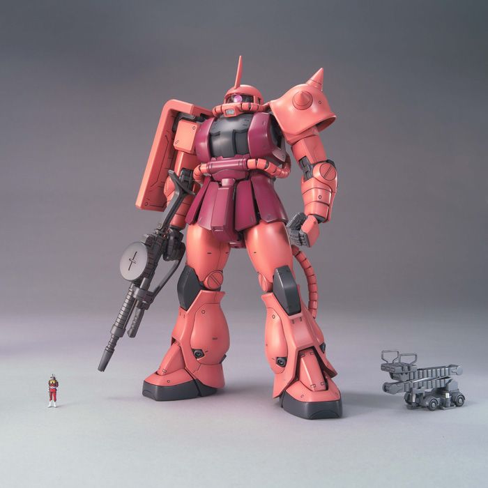 MG 1/100 MS-06S Zaku II Char (Ver. 2) Gundam