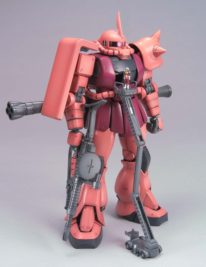 MG 1/100 MS-06S Zaku II Char (Ver. 2) Gundam