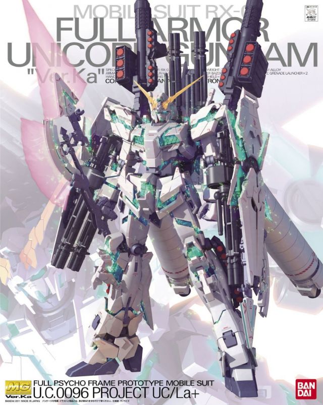 MG 1/100 RX-0 Full Armor Unicorn (Ver Ka.) Gundam