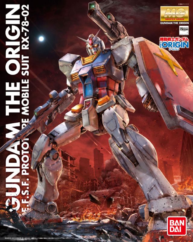 MG 1/100 RX-78-02 Gundam (Origin ver.)