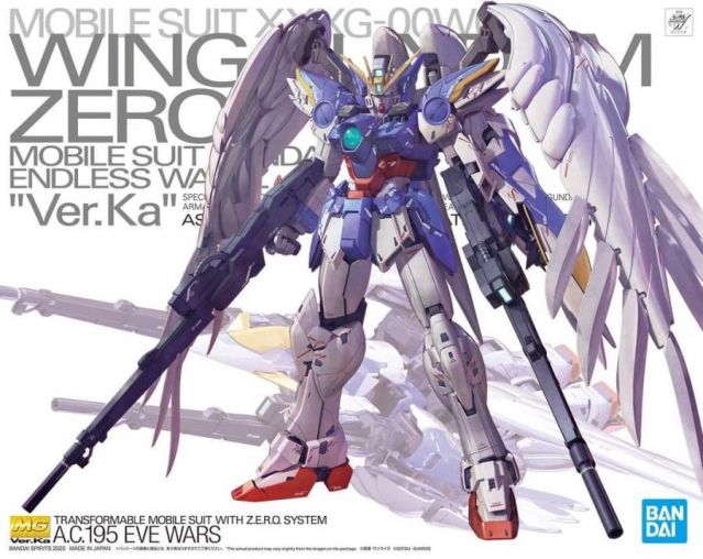 MG 1/100 XXXG-00W0 Wing Zero Custom ver Ka Gundam