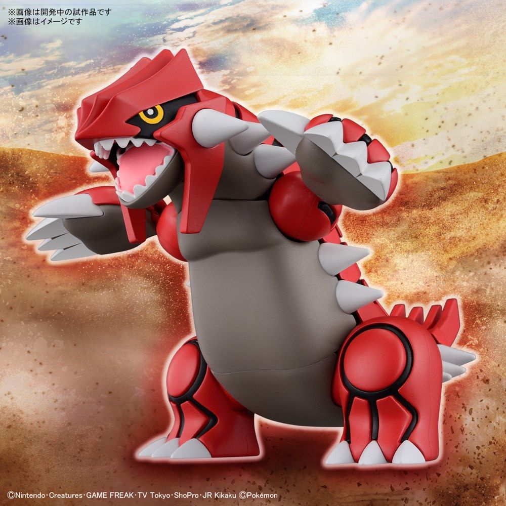 Model kit Groudon - Pokémon