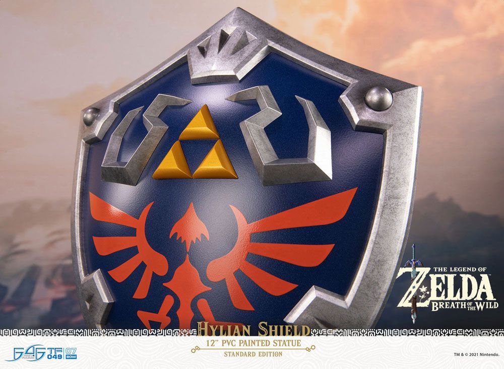 The Legend of Zelda: Breath of the Wild - Hylian Shield PVC Statue