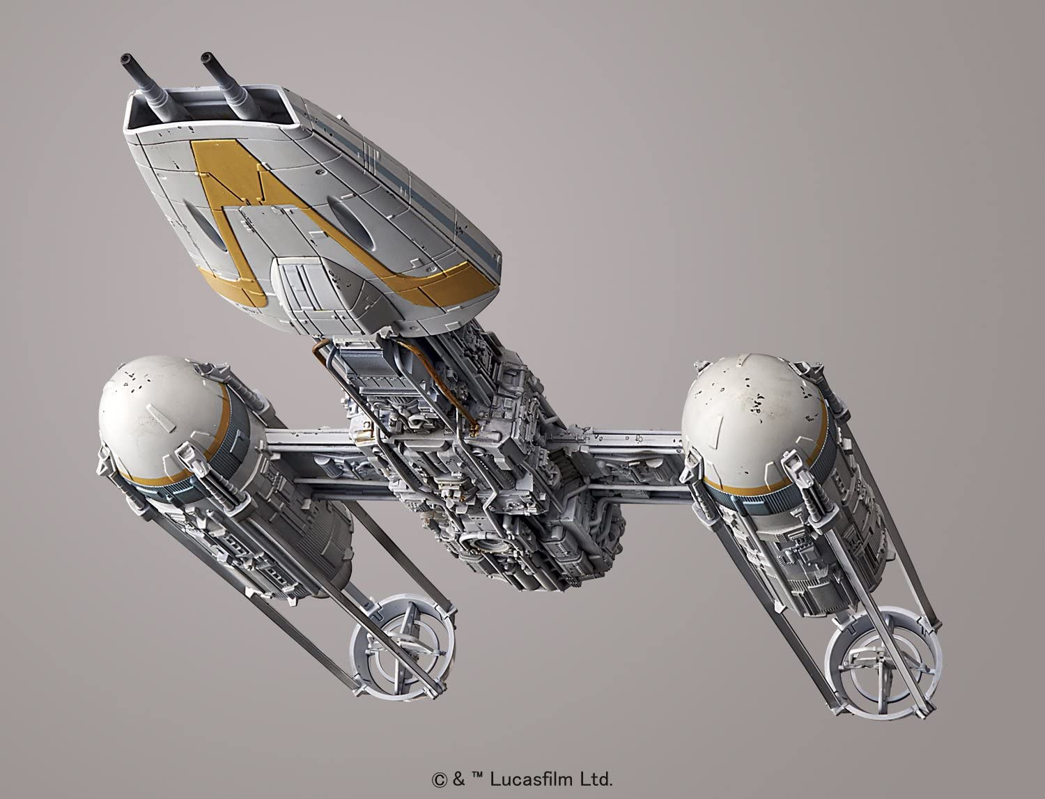 Model kit 1//72 Y-Wing StarFighter - Star Wars