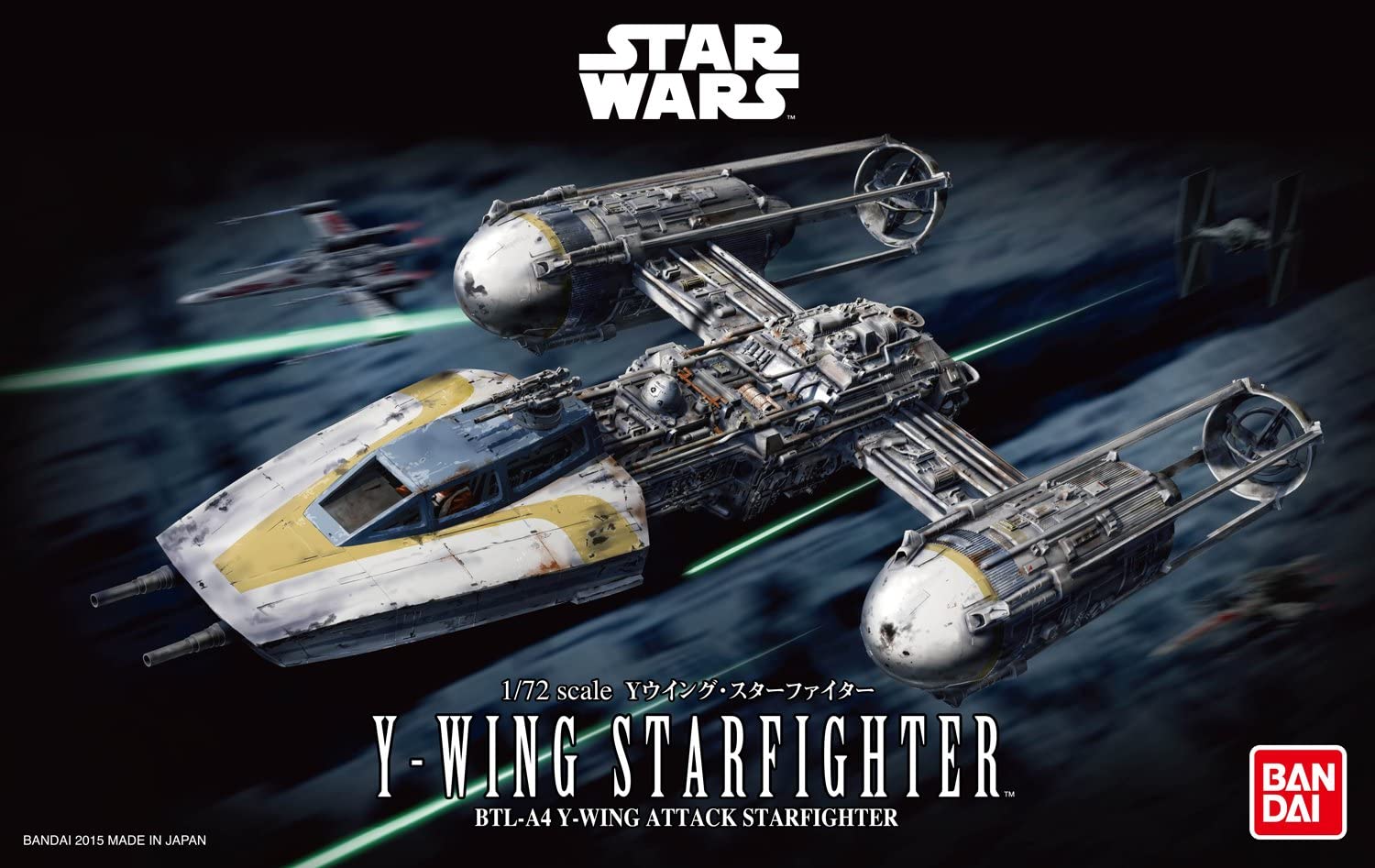 Model kit 1//72 Y-Wing StarFighter - Star Wars