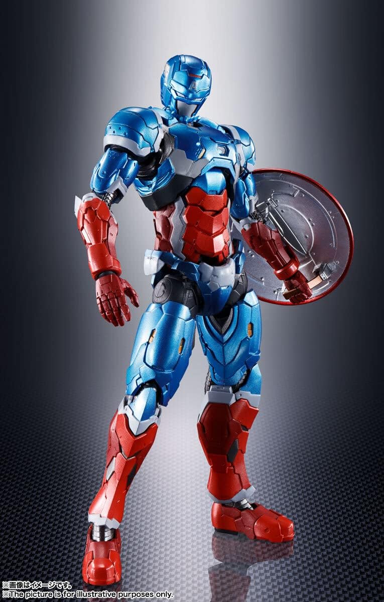 S.H.Figuarts - Capitán América (Tech-On Avengers) - Marvel