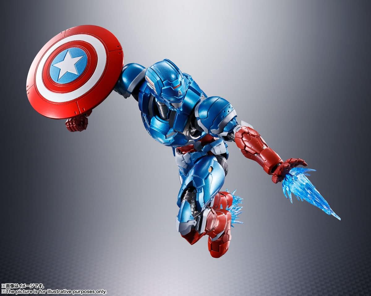 S.H.Figuarts - Capitán América (Tech-On Avengers) - Marvel