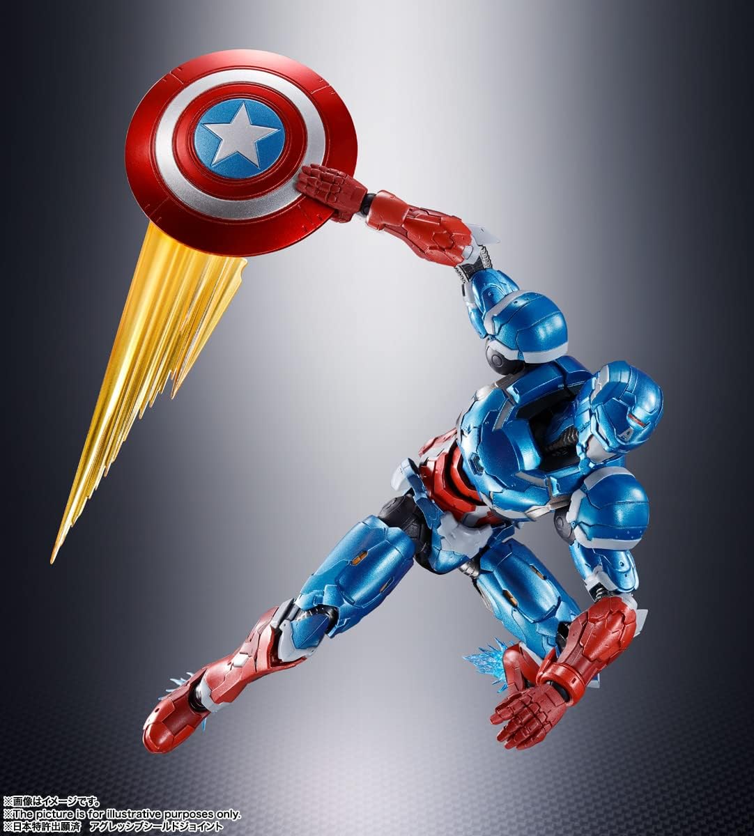 S.H.Figuarts - Capitán América (Tech-On Avengers) - Marvel