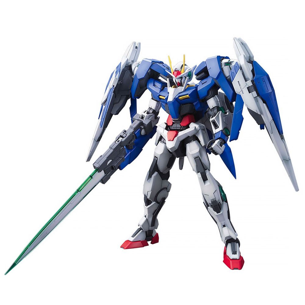 MG 1/100 00 Raiser (GN-0000 00 Gundam + GNR-010 0 Raiser) Gundam