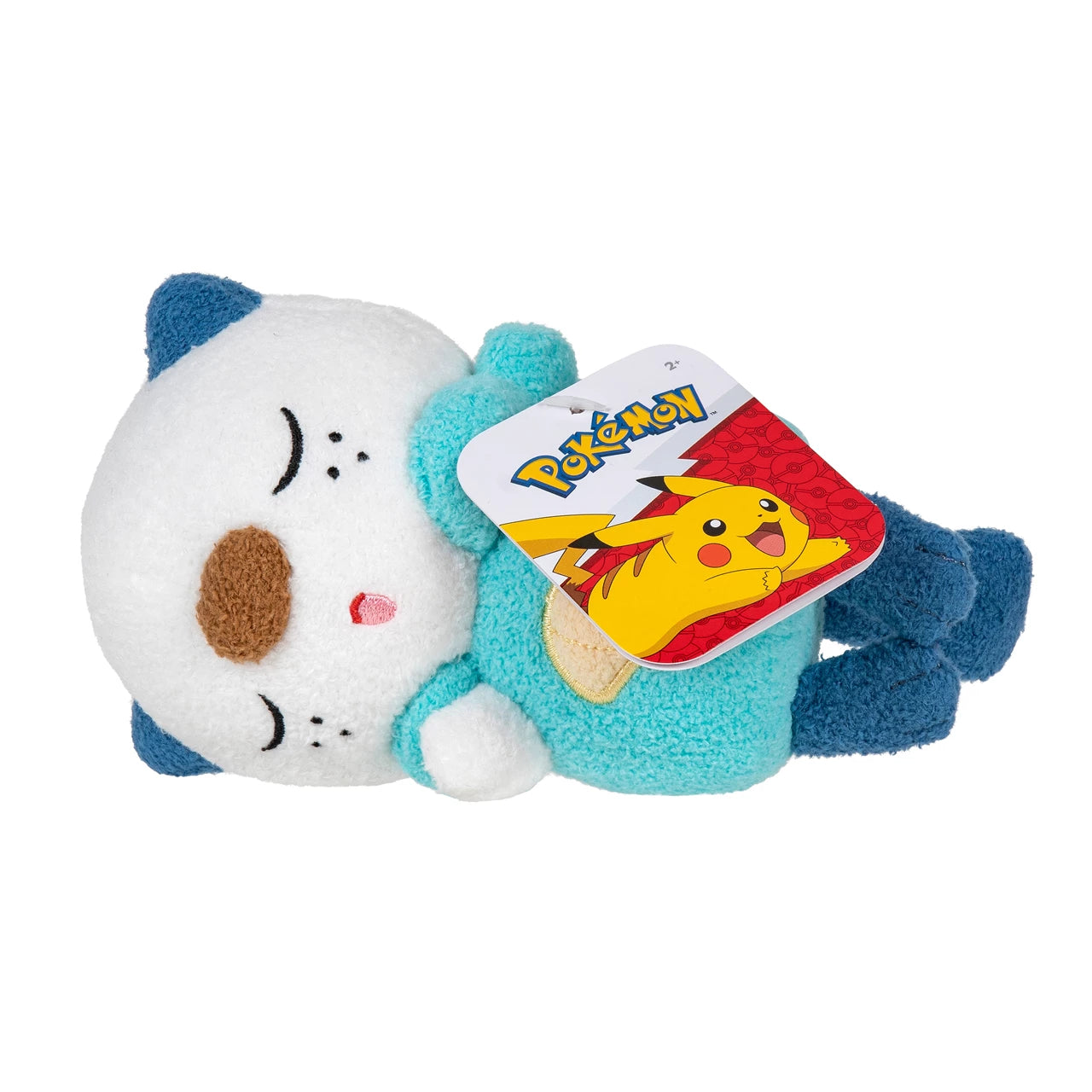 Peluche Sleeping Oshawott 5" Jazwares - Pokémon