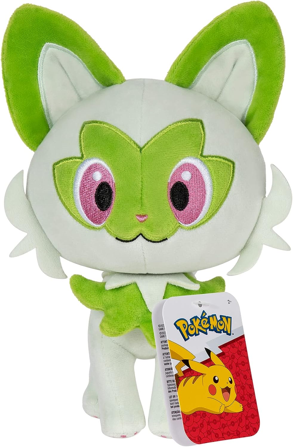 Peluche Sprigatito 8" Jazwares - Pokémon