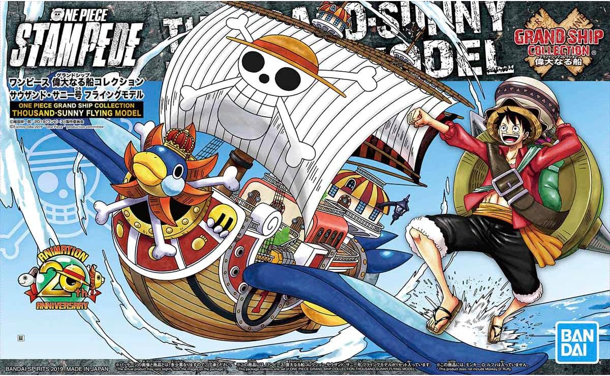 Model Kit Grand Ship Collection Thousand Sunny (Flying Model) - One Piece