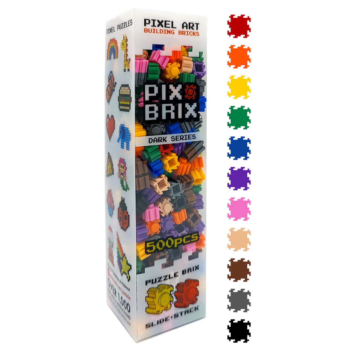 Caja Mix de 500 bloques Pix Brix