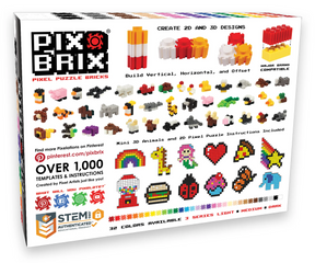 Contenedor de 6000 bloques Pix Brix